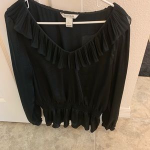 White House Black Market long sleeve blouse